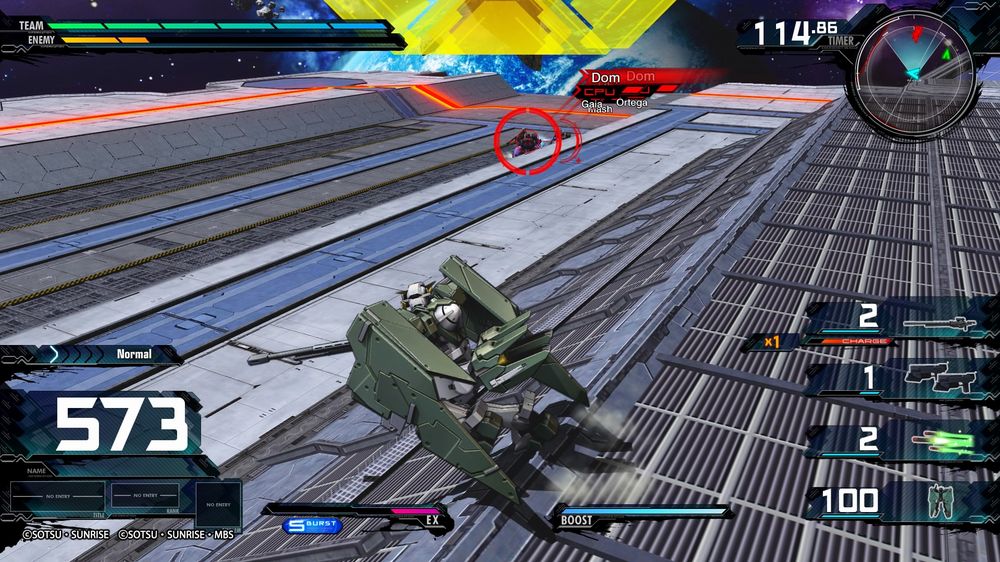 Gundam versus si aggiorna